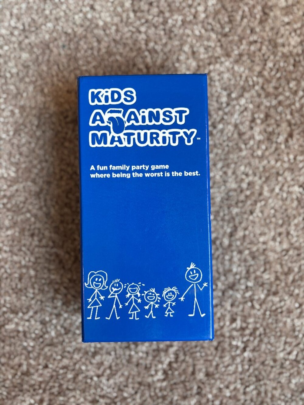 Kids Against Maturity Card Game Family Party Night Game